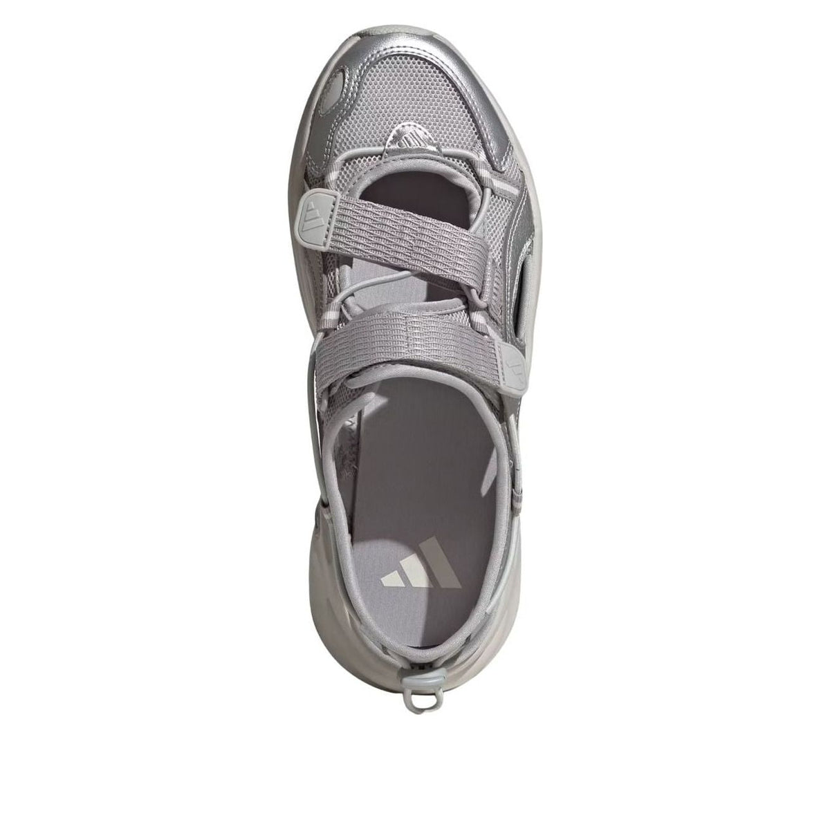 (WMNS) adidas Ozwave Sandals 'Grey Silver Metallic' JS4580