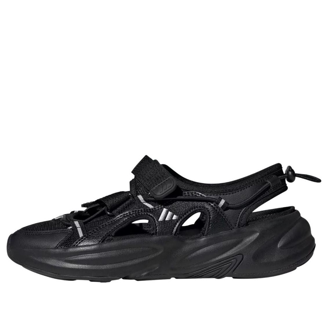 (WMNS) adidas Ozwave Sandals 'Black' JS4582