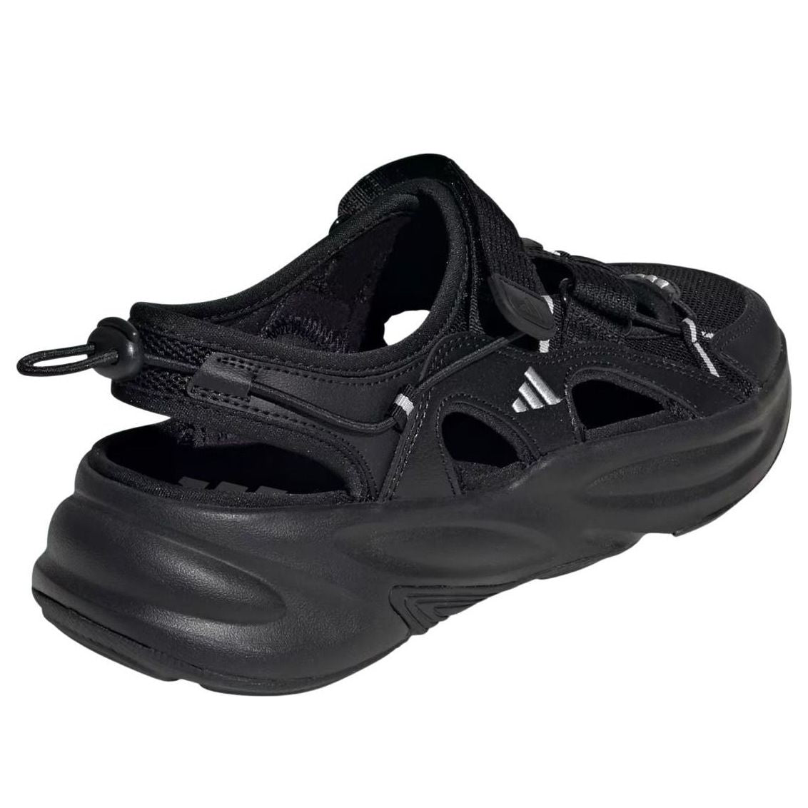(WMNS) adidas Ozwave Sandals 'Black' JS4582