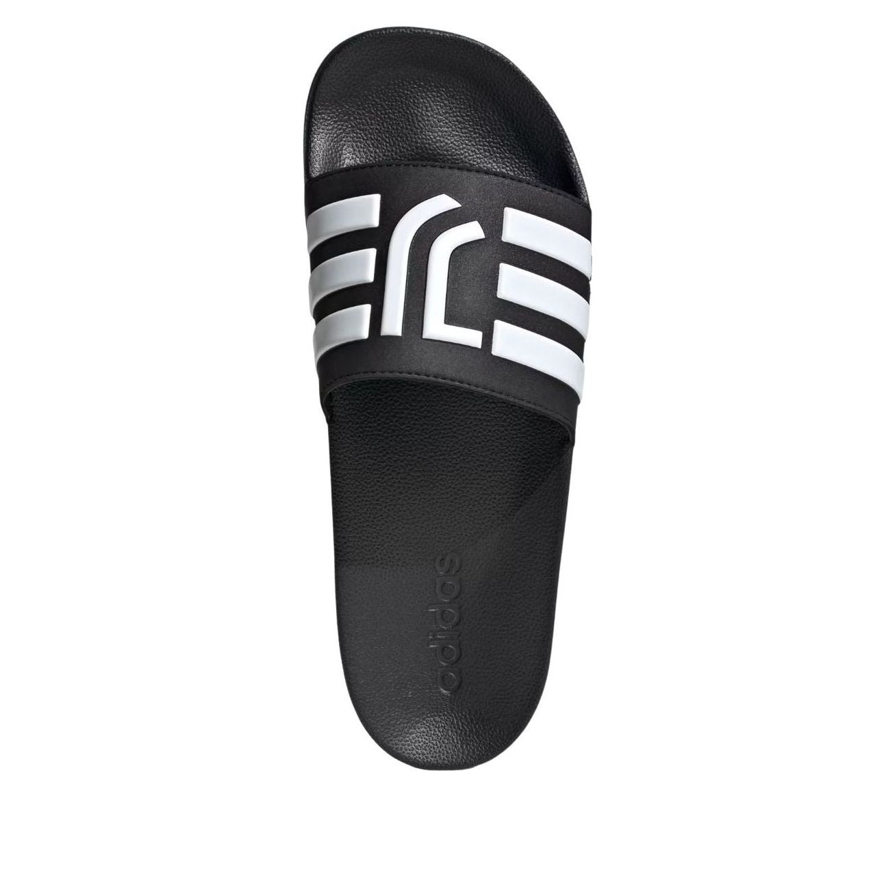 adidas Adilette Shower Juventus Slides 'Black White' JS4862