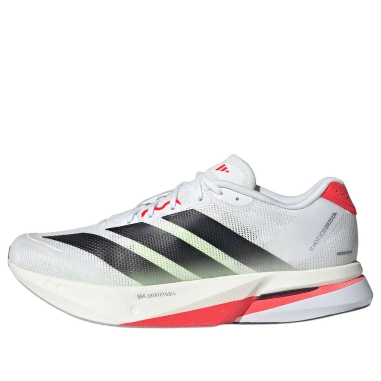 adidas Adizero Boston 13 'White Black Lucid Red' JS4932
