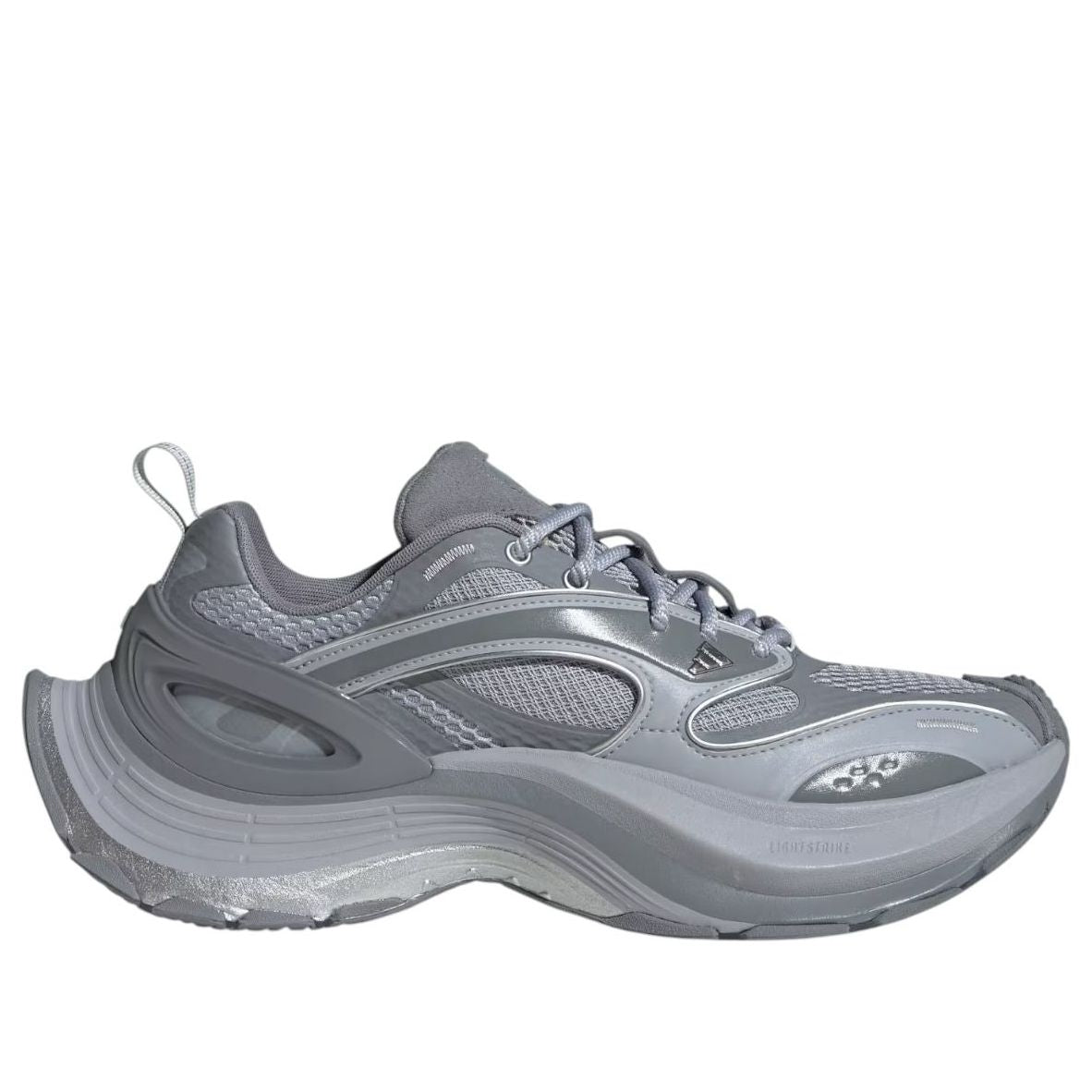 (WMNS)	adidas XLG Speed 'Halo Silver Grey' JS4989