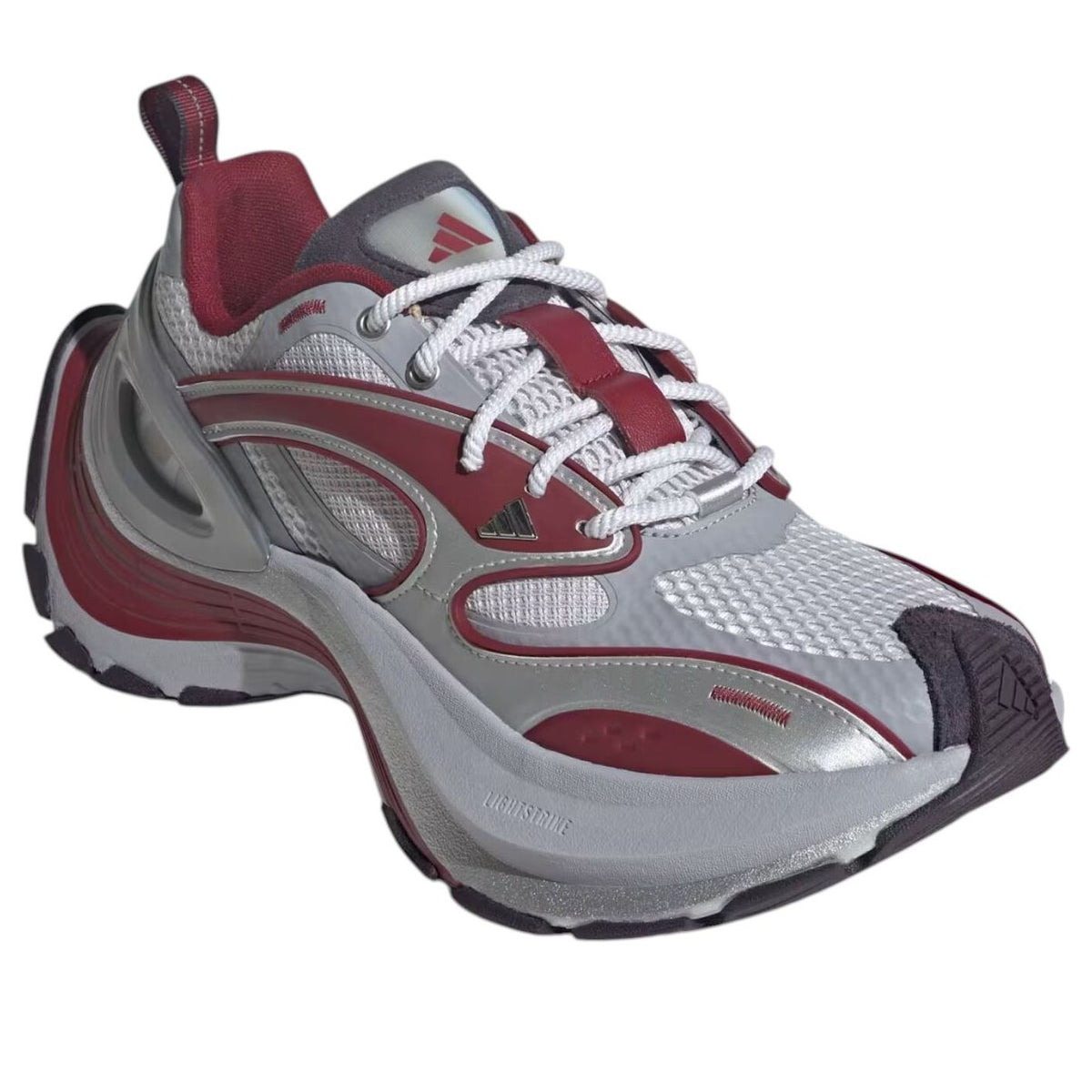 adidas XLG Speed 'Halo Silver Dash Grey Red' JS4994
