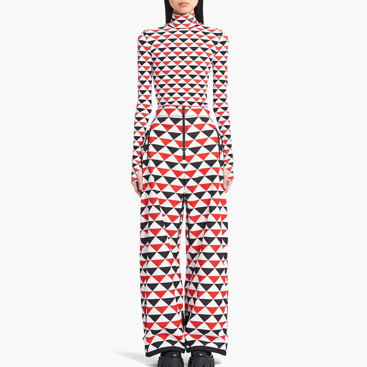 PRADA Ski Pants Women's Red