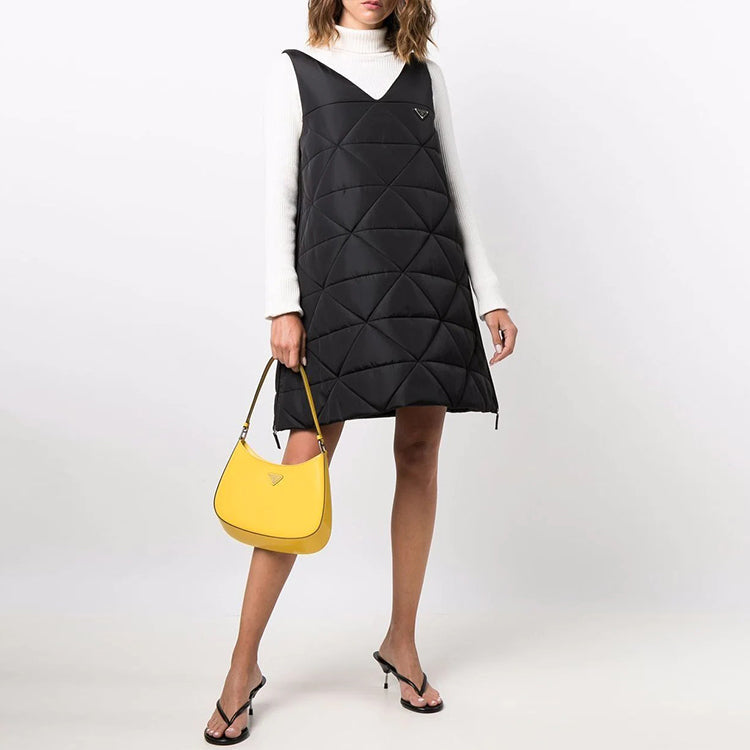 PRADA FW21 Sleeveless Dress Women's Black