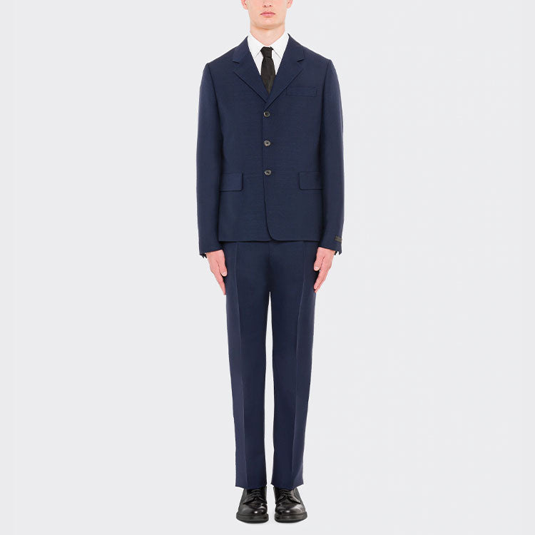PRADA Business Suits Men's Dark Blue