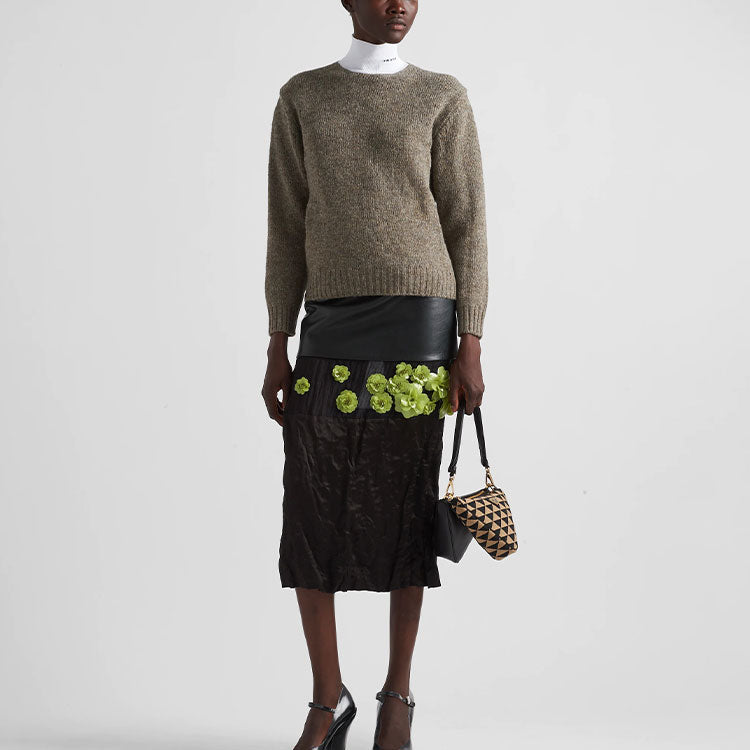 PRADA FW22 Sweater Women's Ropes Gray