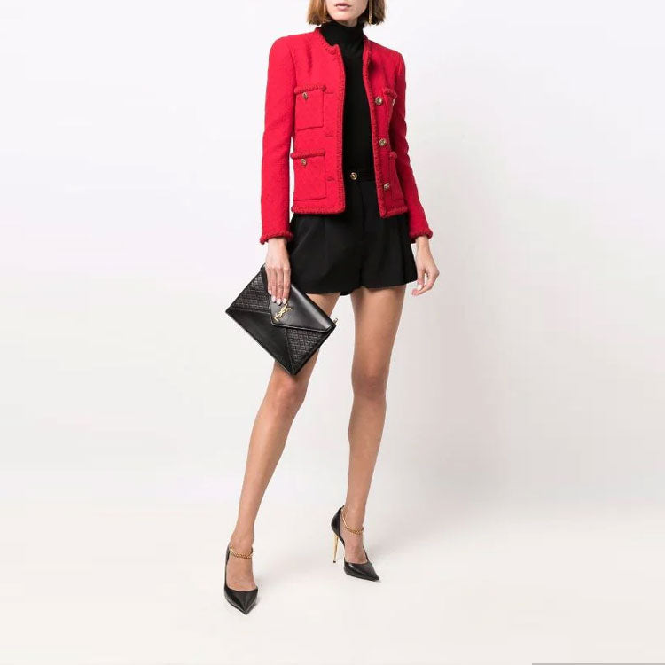 SAINT LAURENT Jackets Women's Red