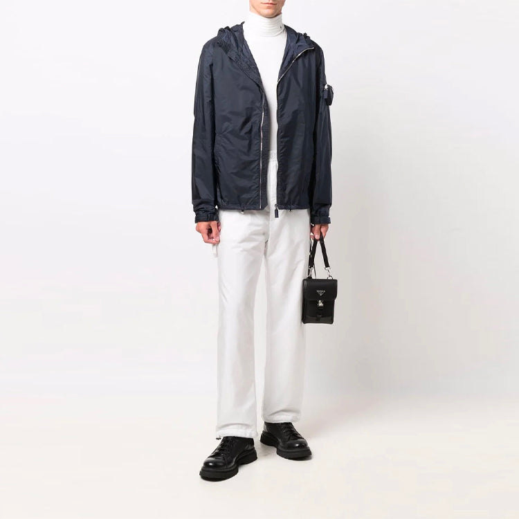 PRADA Jackets Men Dark Blue