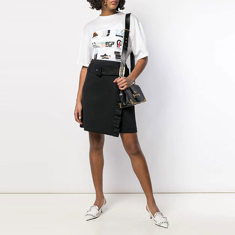 PRADA Casual Long Skirts Women's Black
