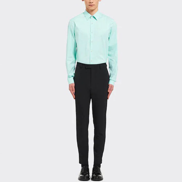 PRADA Shirts Men Green