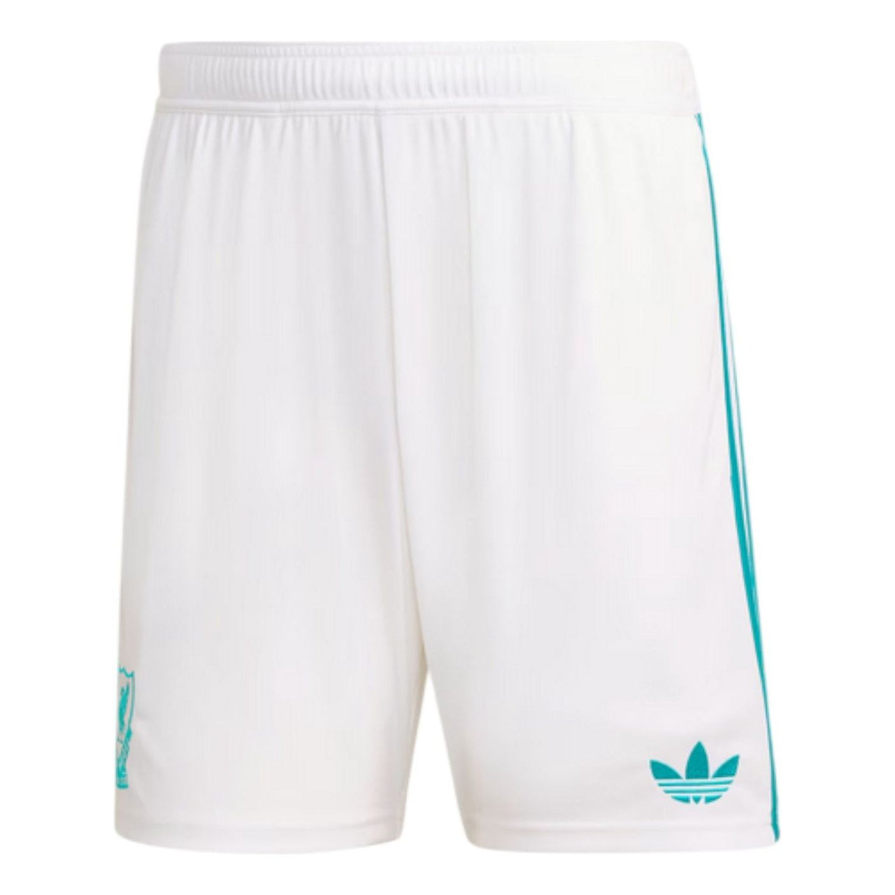 adidas Liverpool FC 25/26 Third Shorts 'White Sea Green' JV6426