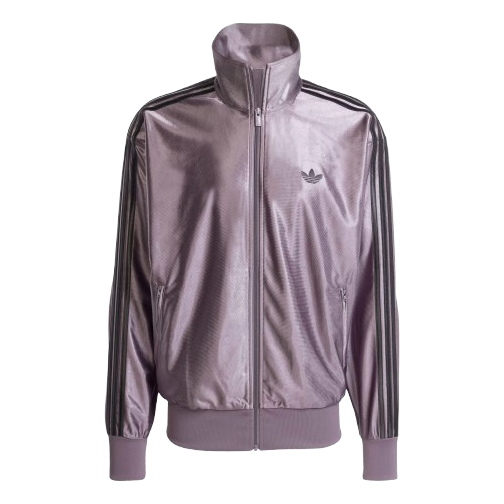 adidas Firebird Metallic Track Top 'Grey Strata' JX1496