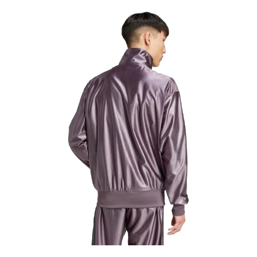 adidas Firebird Metallic Track Top 'Grey Strata' JX1496