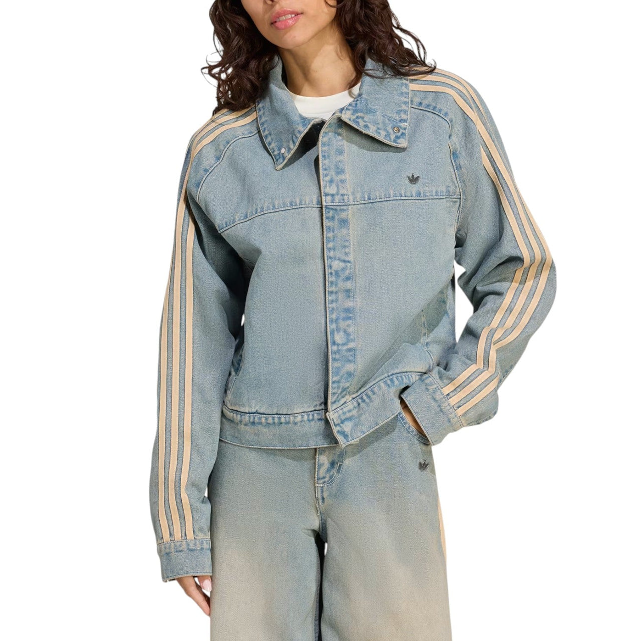 (WMNS) adidas Premium Essential Denim Jacket 'Indigo Denim' JY2872