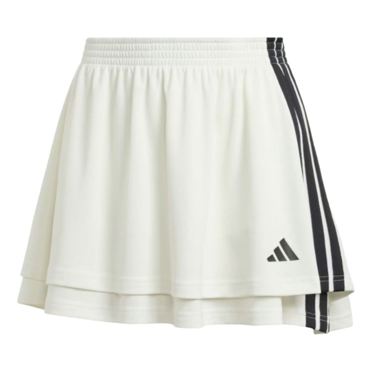 (WMNS) adidas House of Tiro Skirt Asia Sizing 'Off White Black' JY7634