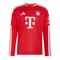 adidas FC Bayern 26/27 Home Jersey Long Sleeve Asia Sizing 'Better Scarlet' JZ3102