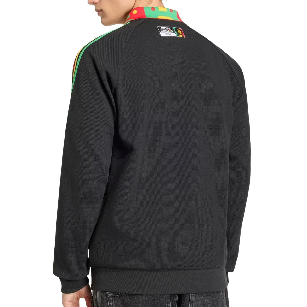 adidas Jamaica 2026 x Bob Marley Away Anthem Jacket 'Black' JY5207