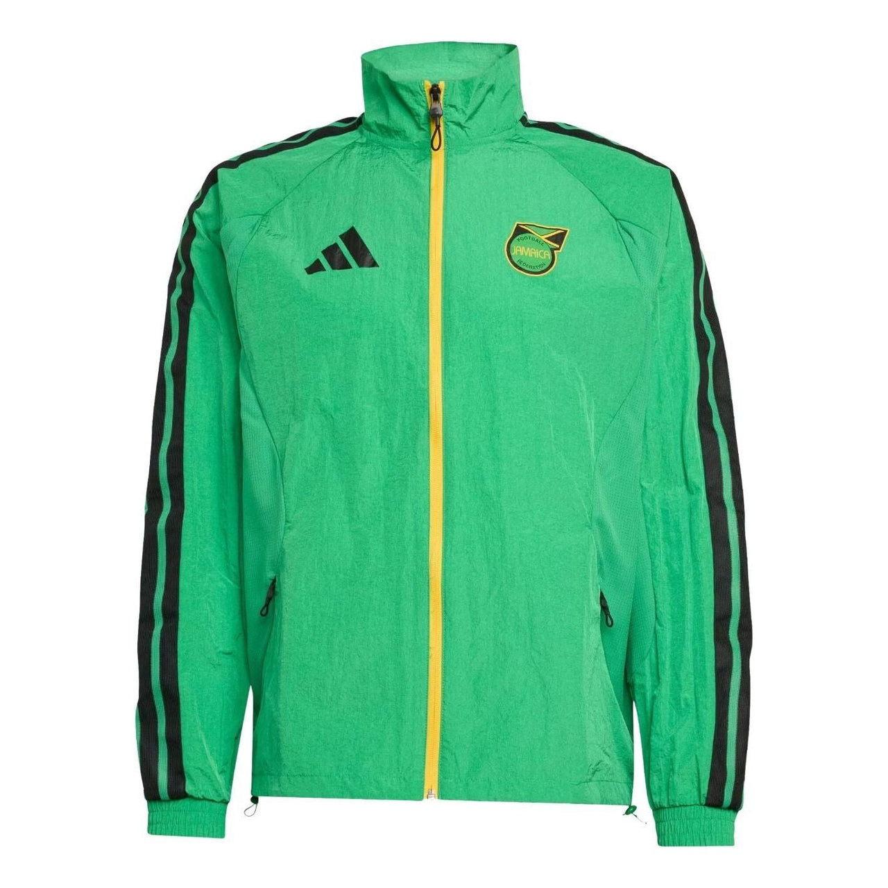 adidas Jamaica 2026 x Bob Marley Home Anthem Jacket 'Vivid Green' JV8195