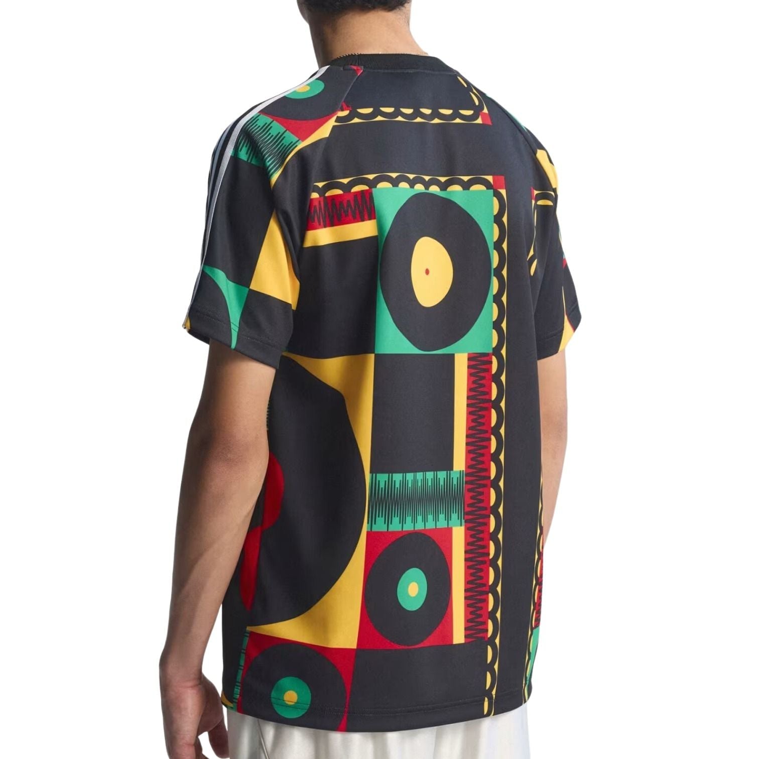 adidas Jamaica 2026 x Bob Marley Originals T-Shirt Asia Sizing 'Black' KS2679
