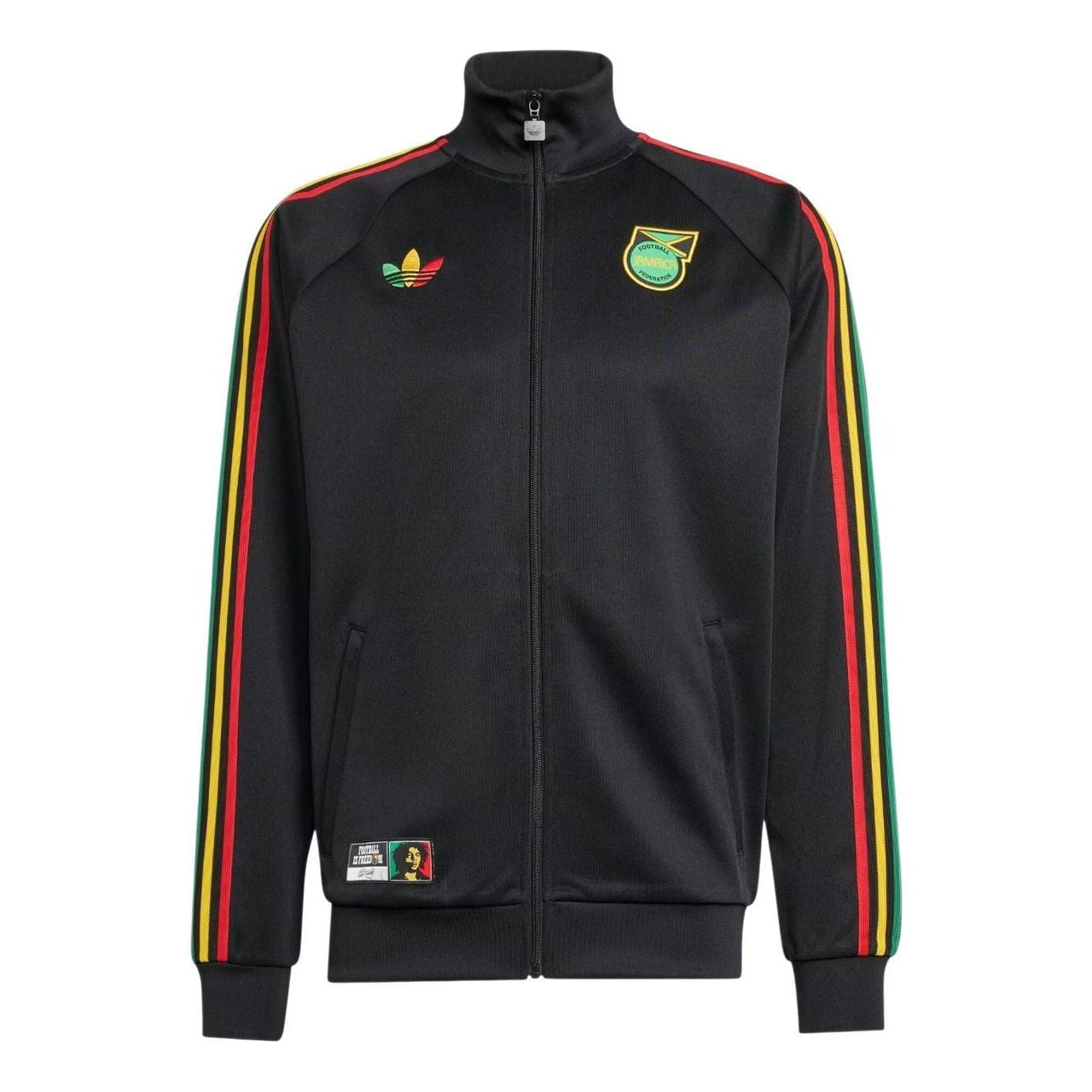 adidas Jamaica 2026 x Bob Marley Originals Track Top 'Black' JY5225