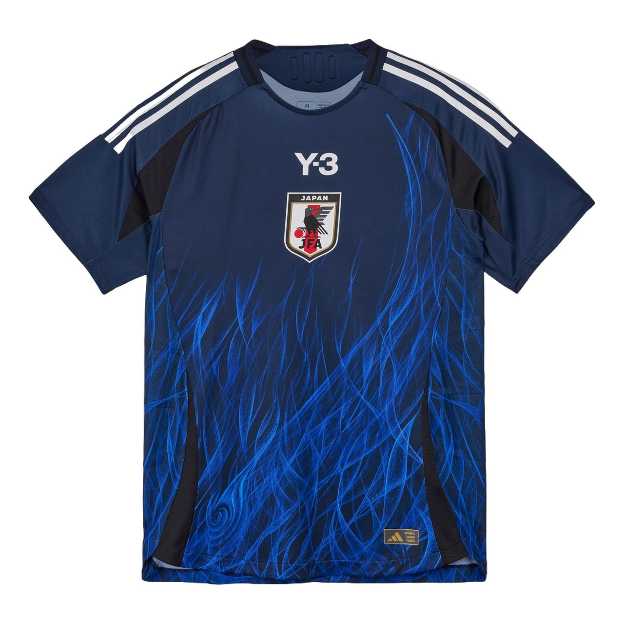 adidas Japan x Y-3 24 Home Authentic Football Jersey Asia Sizing 'Legend Ink' IU0957
