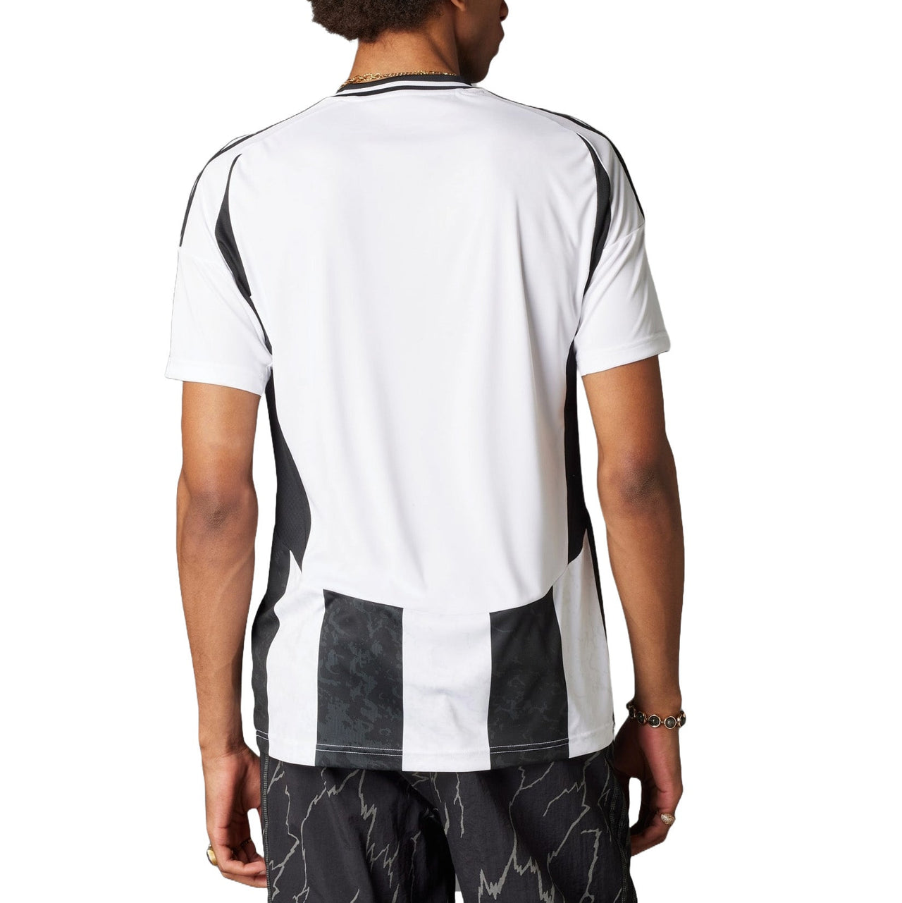 adidas Juventus 24/25 Home Jersey 'White Black' IS8002