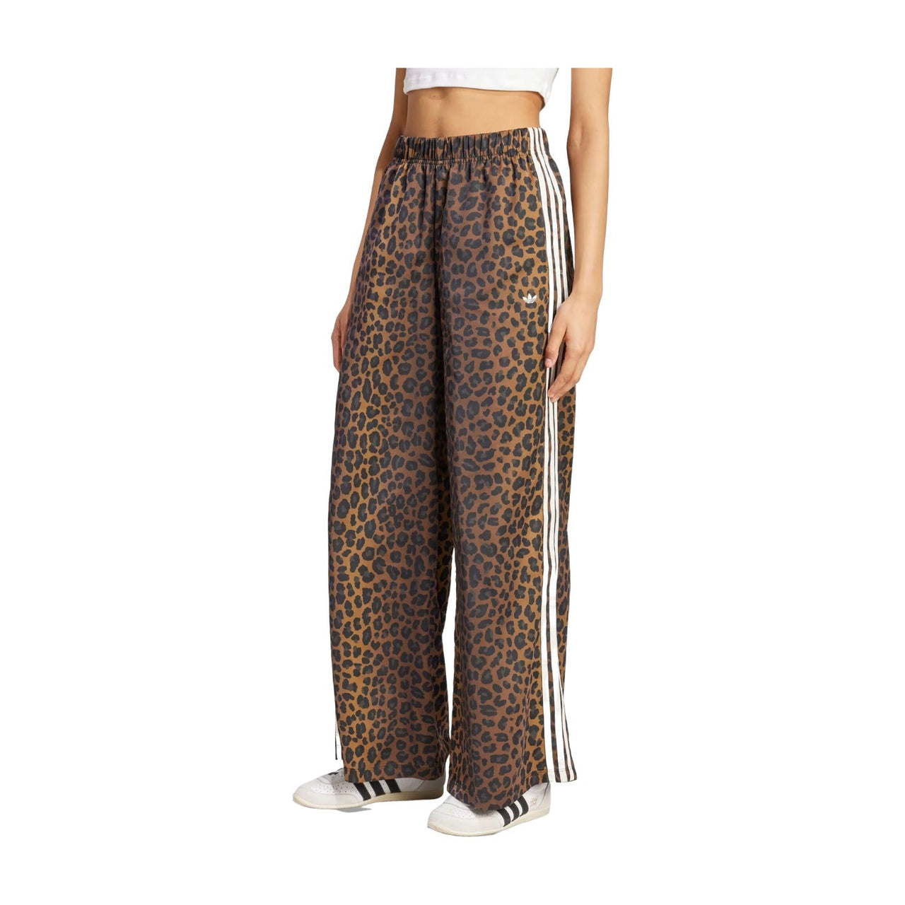 (WMNS) adidas Wide Leg Satin Pants 'Multicolor Bronze Strata' KA2666