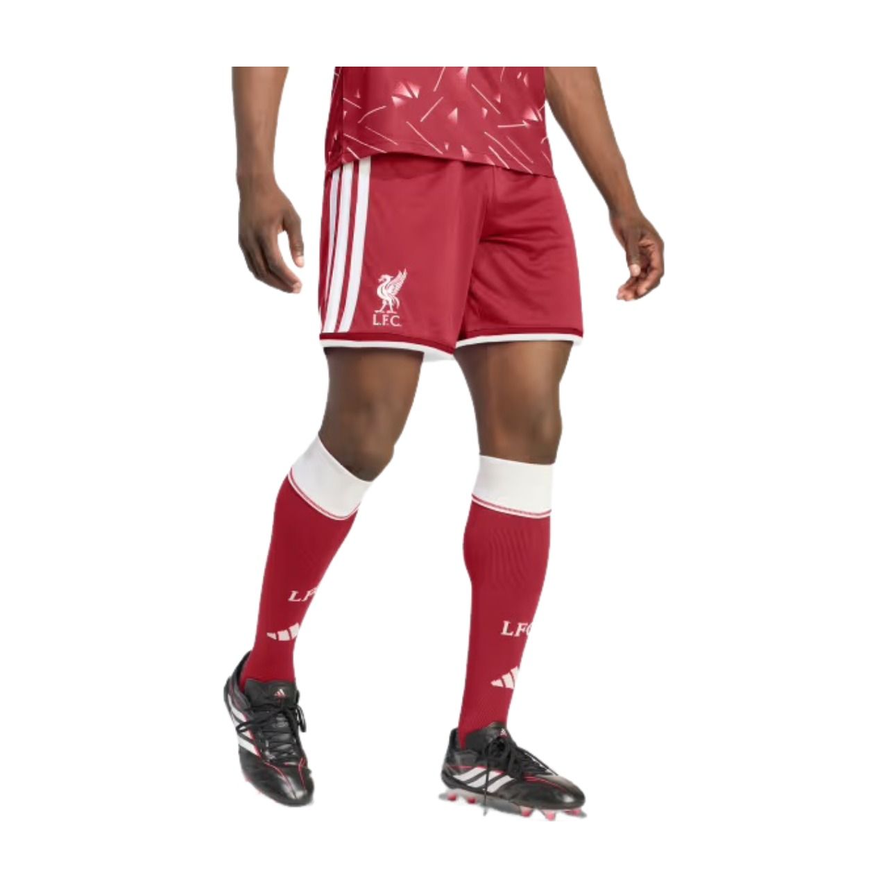 adidas Liverpool FC 26/27 Home Shorts Asia Sizing 'Active Maroon' KA6854
