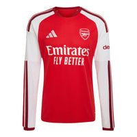 adidas Arsenal FC 26/27 Home Long Sleeve Asia Sizing 'Better Scarlet' KB9950