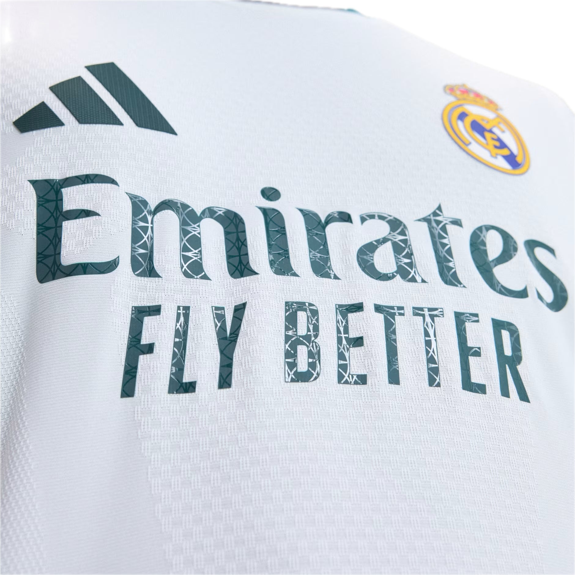 adidas Real Madrid 26/27 Home Authentic Long Sleeve Jersey Asia Sizing 'White' KC3943
