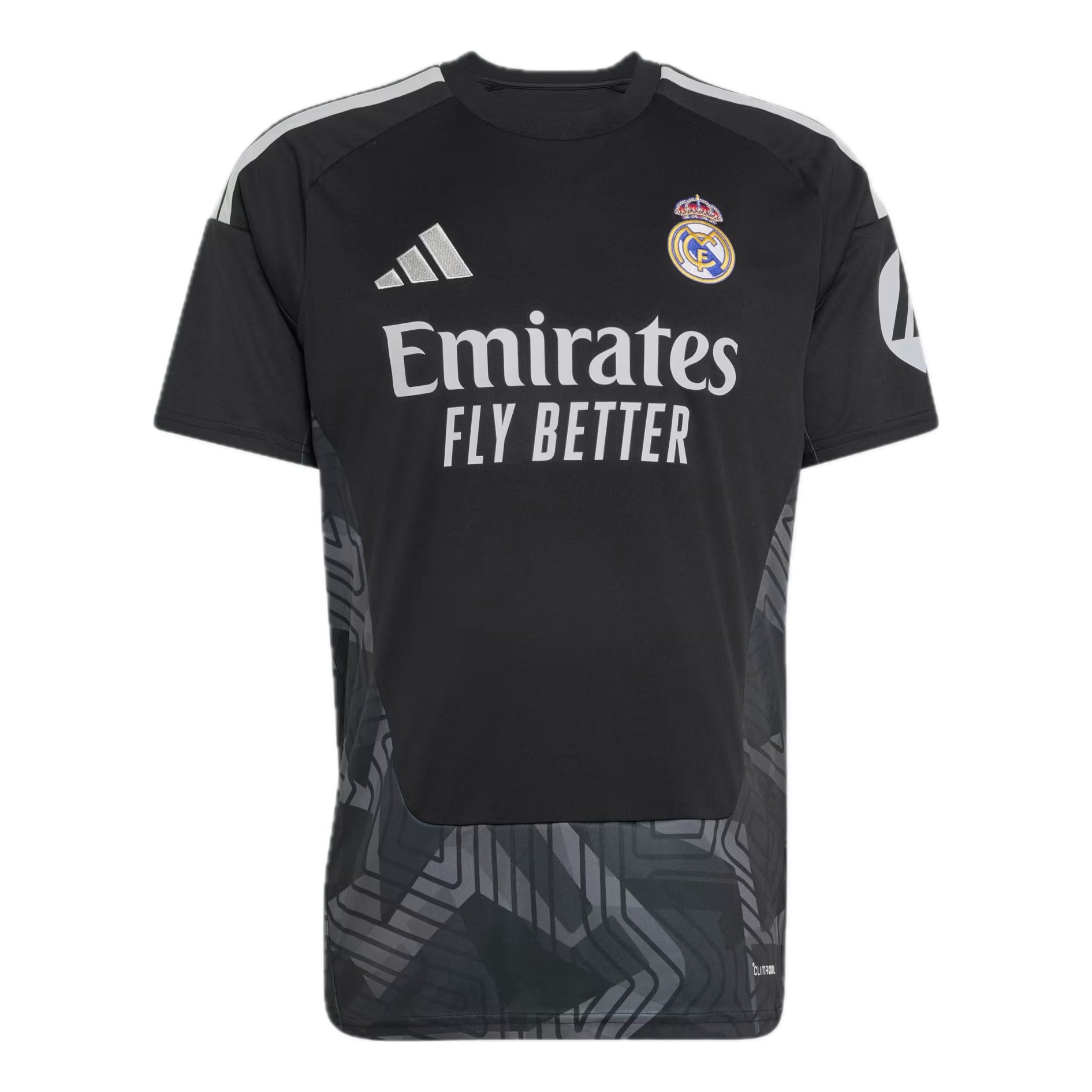 adidas Real Madrid 26/27 Home Goalkeeper Jersey Asia Sizing 'Black' KC3988
