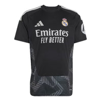 adidas Real Madrid 26/27 Home Goalkeeper Jersey Asia Sizing 'Black' KC3988