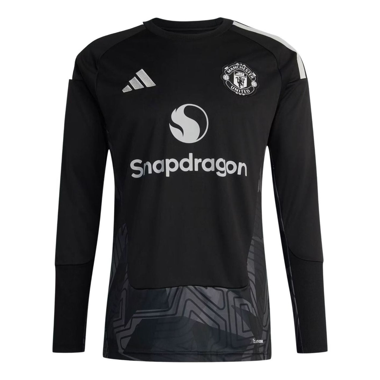 adidas Manchester United 26/27 Goalkeeper Jersey Asia Sizing 'Black' KC4774