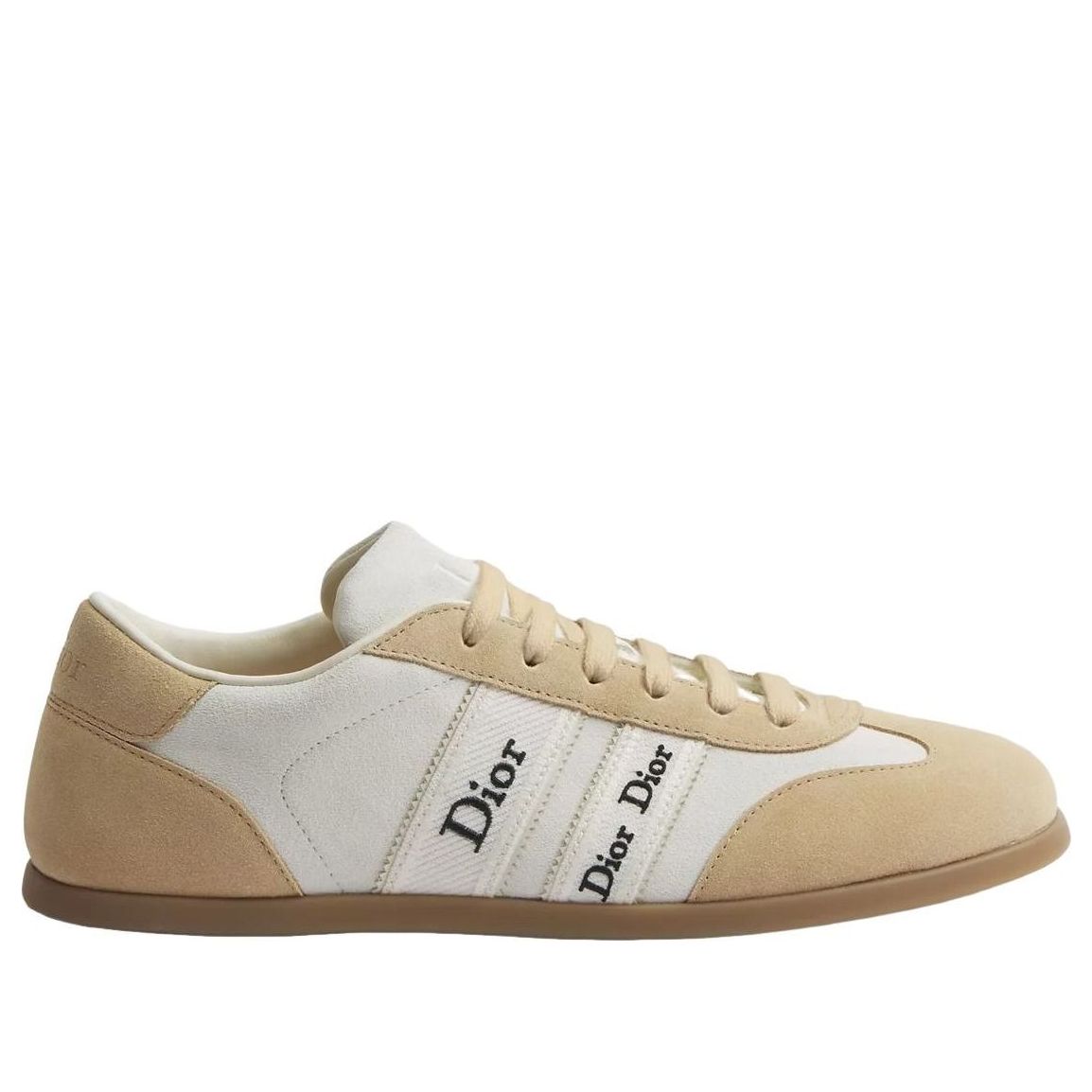 (WMNS) DIOR Ribbon Sneaker 'White Beige' KCK553SUE-S69W