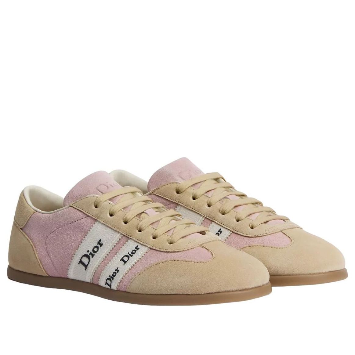 (WMNS) DIOR Ribbon Sneaker ‘Pink Beige' KCK553SUE-S80P