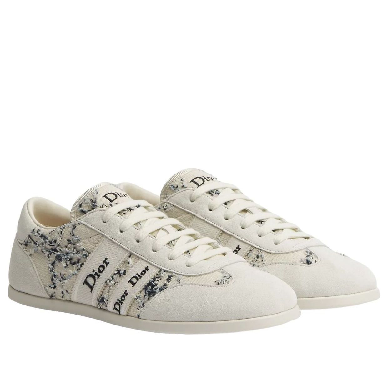 (WMNS) DIOR Ribbon Sneaker 'White Blue' KCK554DCS-S33U