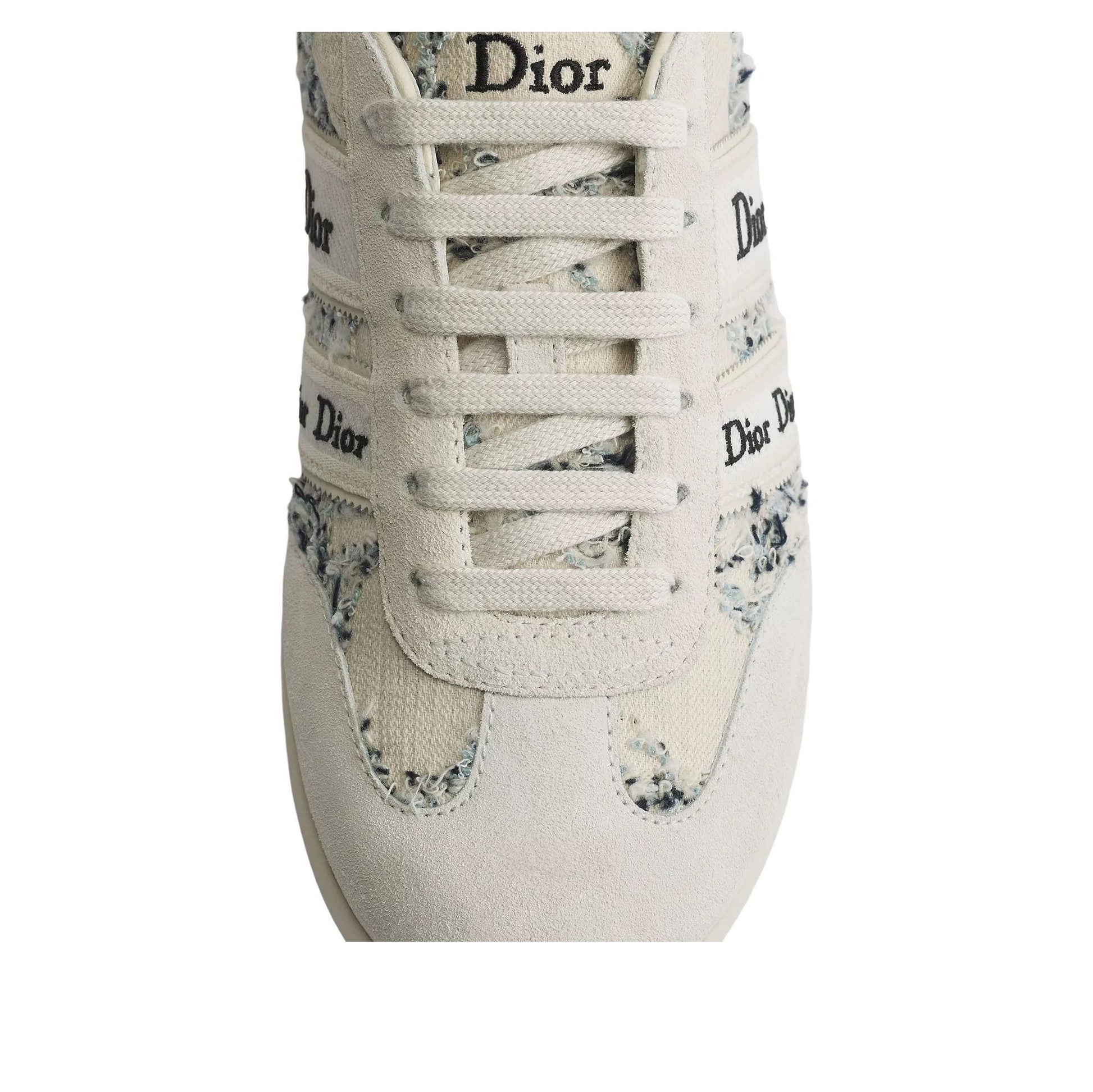 (WMNS) DIOR Ribbon Sneaker 'White Blue' KCK554DCS-S33U