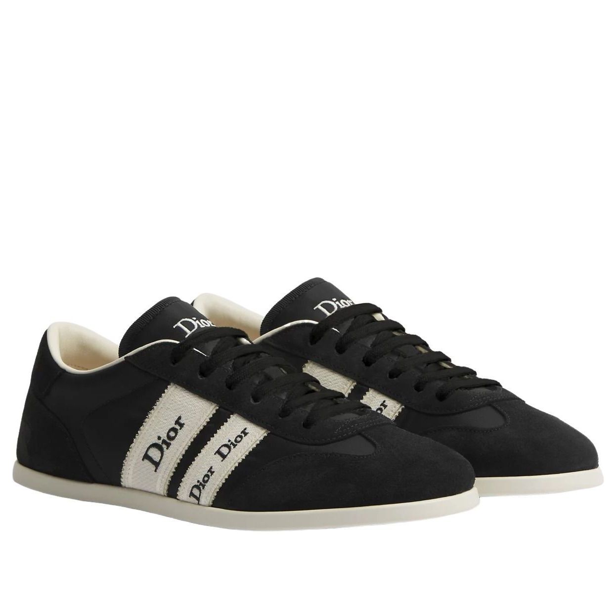 (WMNS) DIOR Ribbon Sneaker 'Black' KCK554TFS-S900