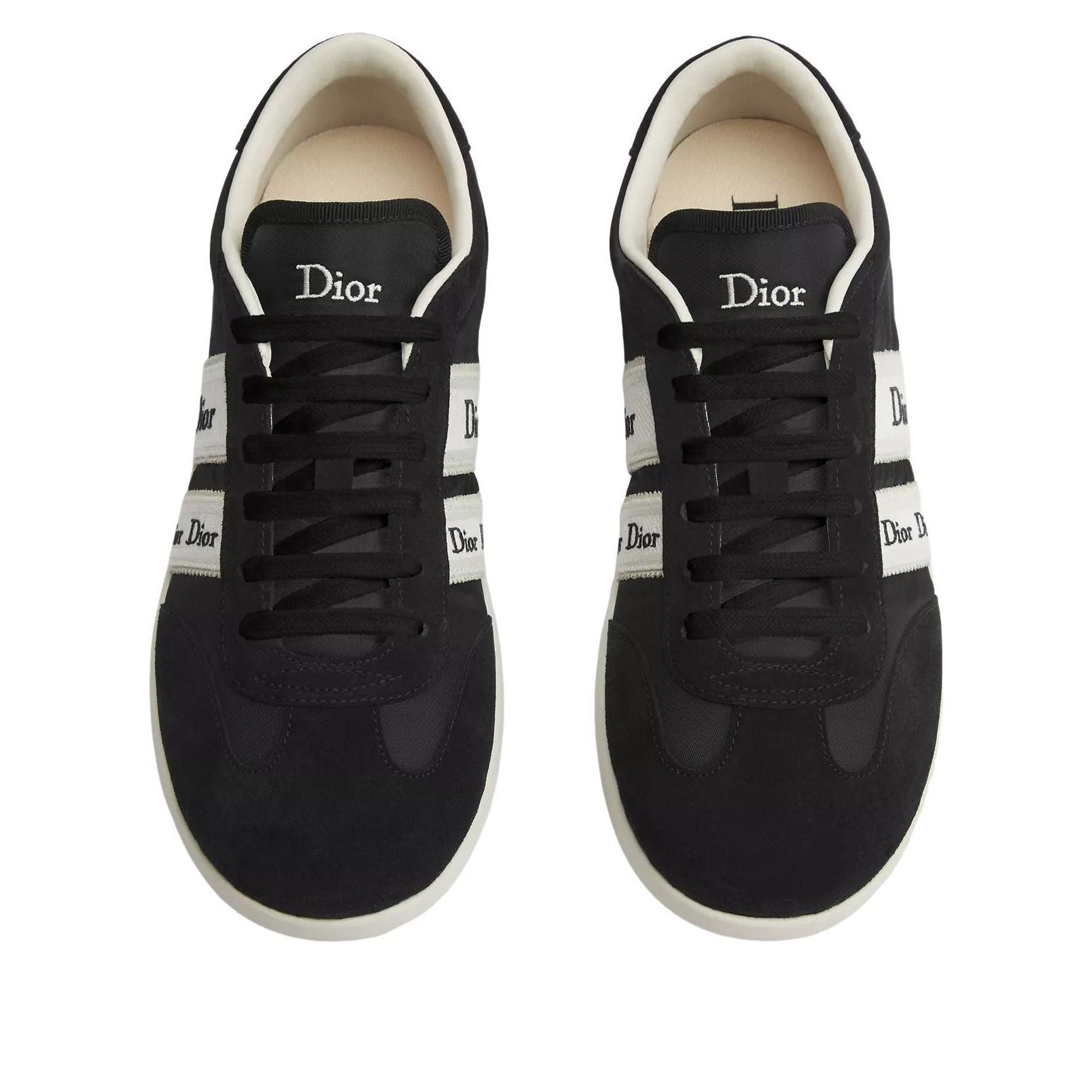 (WMNS) DIOR Ribbon Sneaker 'Black' KCK554TFS-S900