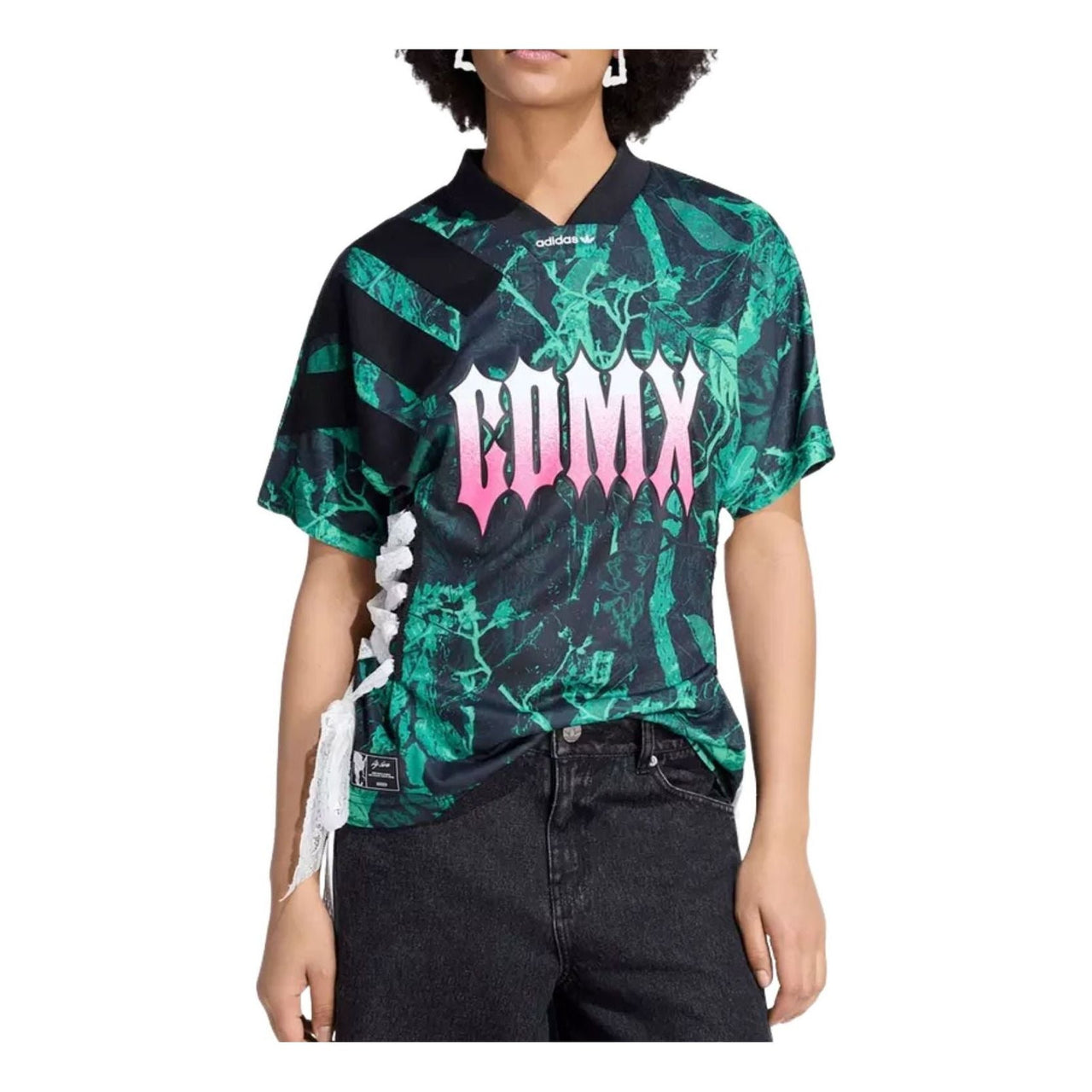 (WMNS) adidas Mexico Reconstructed Jersey Asia Sizing 'Multicolor' KE2293