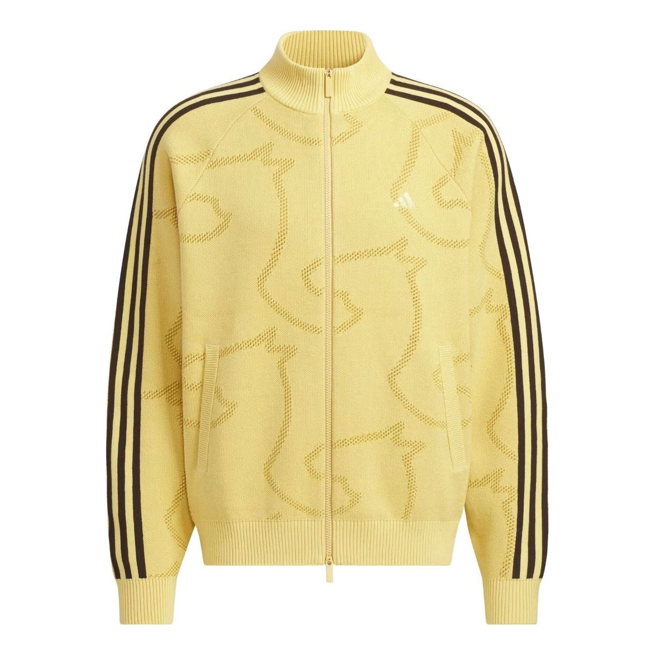 adidas CNY 3 Stripes Track Top 'Oat' KE4061