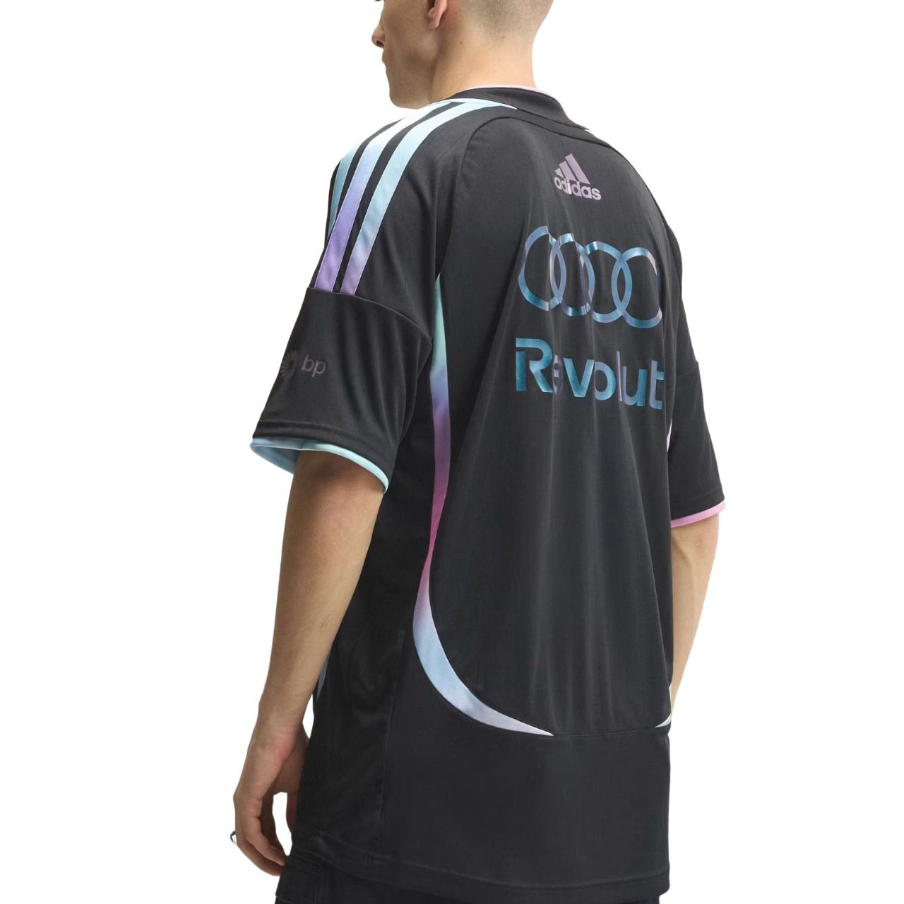 adidas Audi Revolut F1 Team Teamgeist Drive Jersey 'Black' KE6662