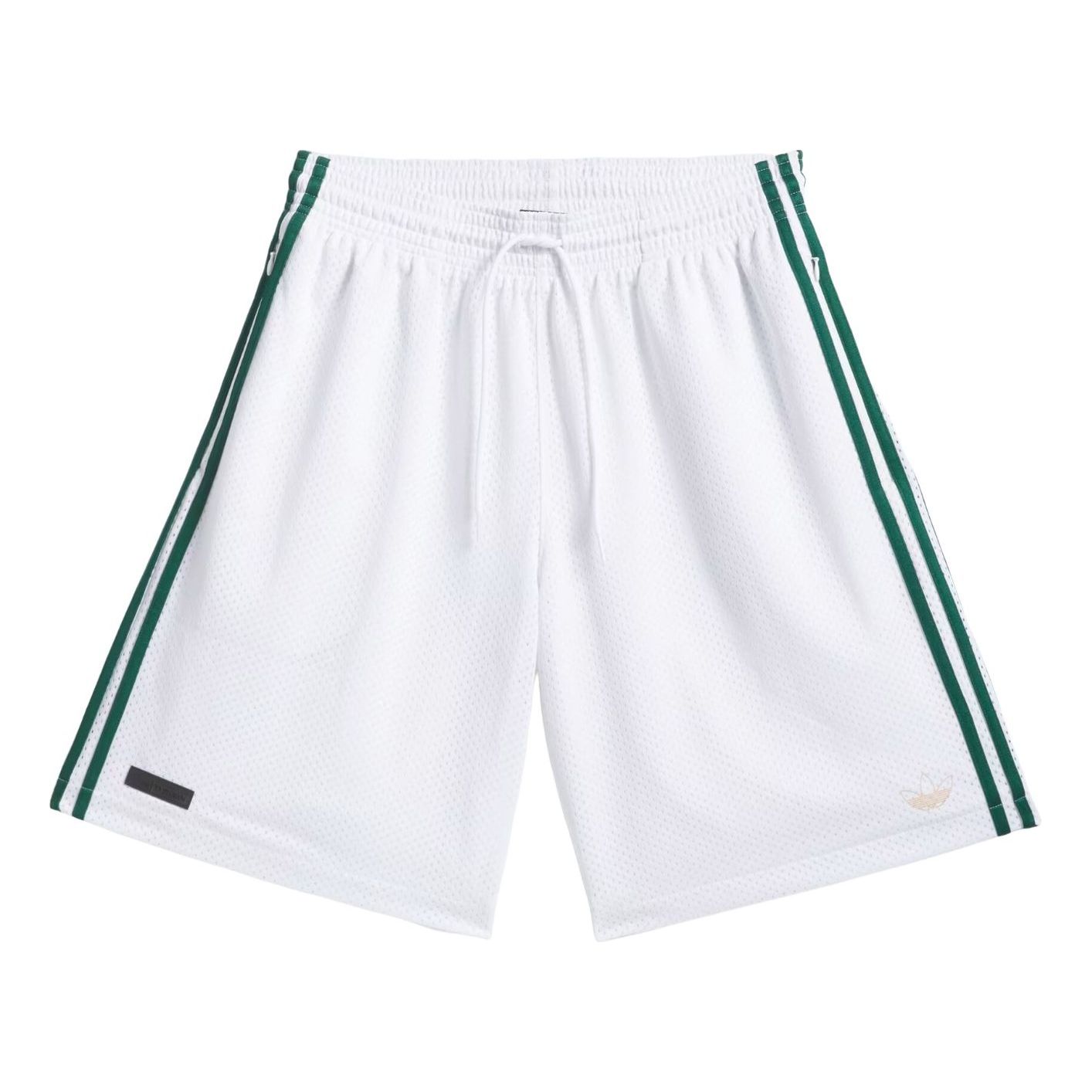 adidas Skateboarding x Tyshawn Shorts 'White Matte Gold Collegiate Green' KE7018