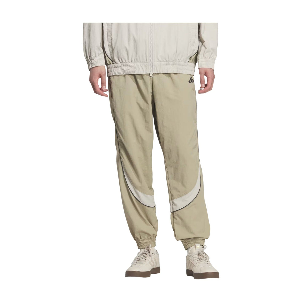 adidas Brand Love Loose Fit Light Woven Pants 'Wonder Cargo Beige' KF3681