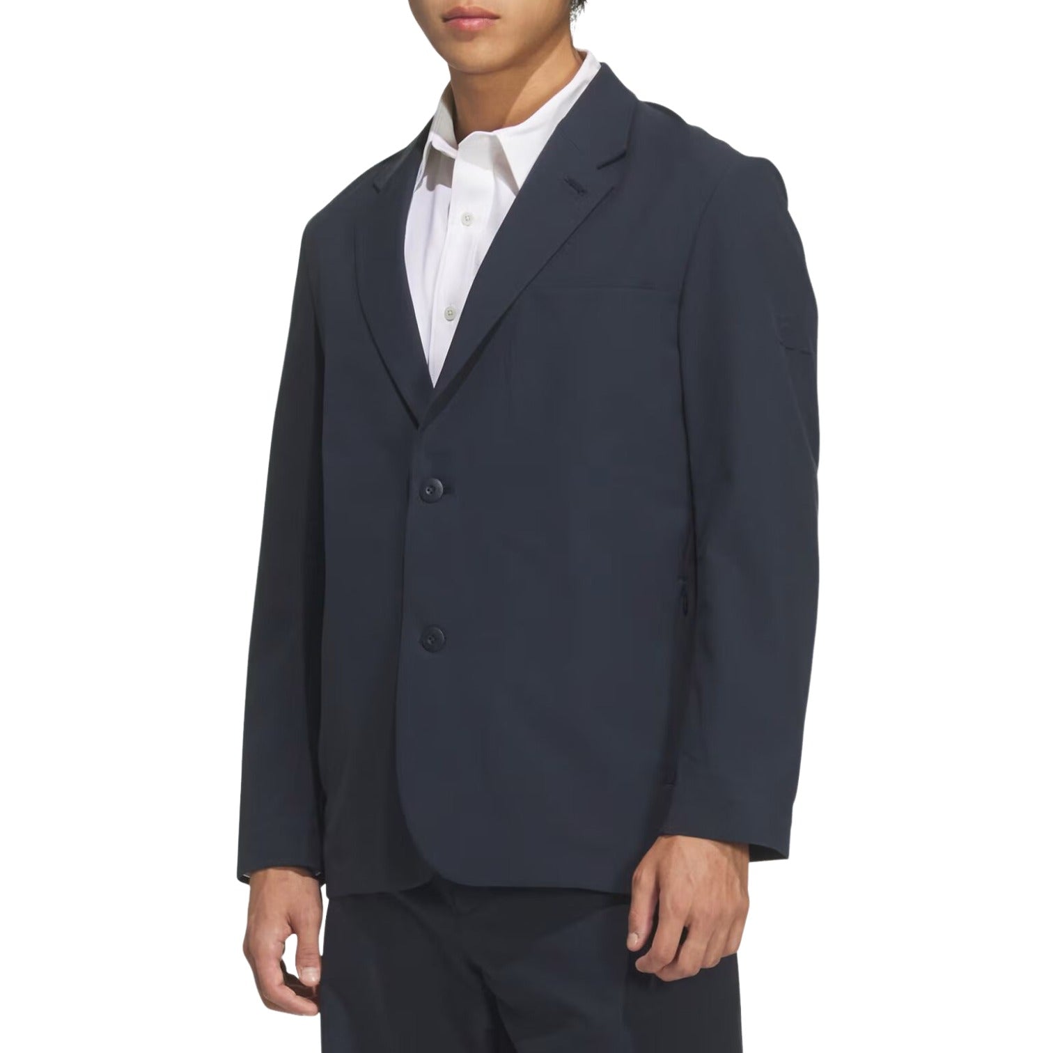 adidas Premium Slim Fit Tailored Jacket 'Aurora Ink Black' KF9129