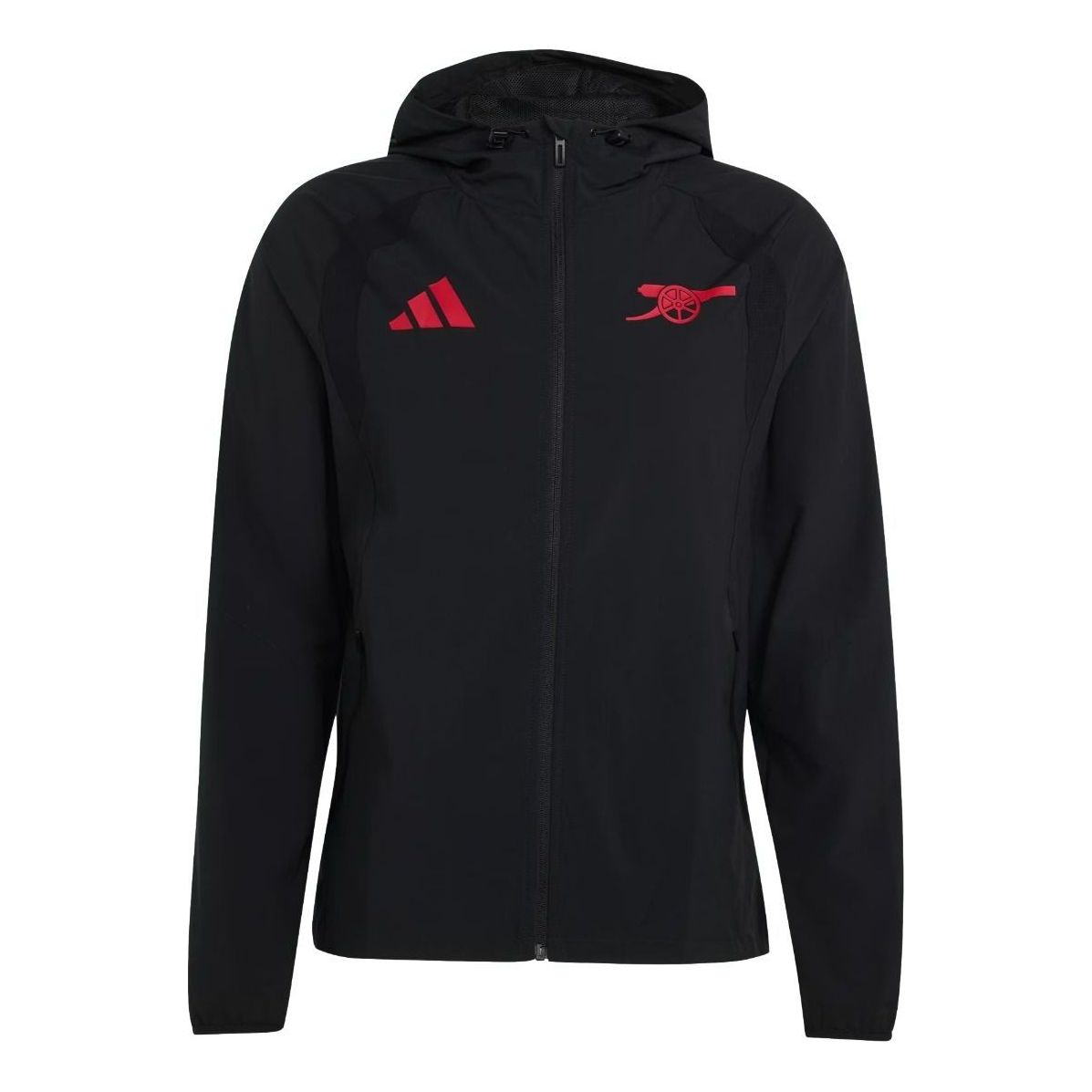adidas Arsenal FC Tiro Travel Windbreaker 'Black' KG5112