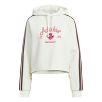 (WMNS) adidas Hooded Top Asia Sizing 'CNY Off White' KH2695