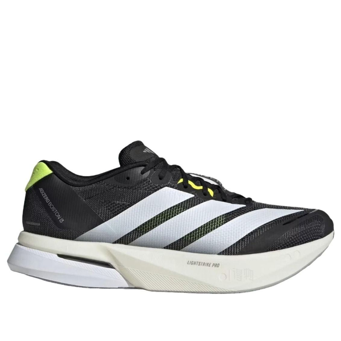 adidas Adizero Boston 13 'Black White Solar Yellow' KH5603