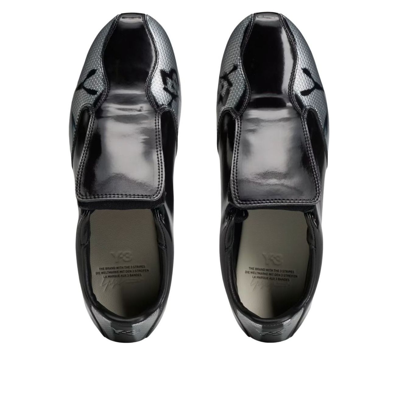 adidas Y-3 F50 AOP 'Silver Metallic Black' KH6855
